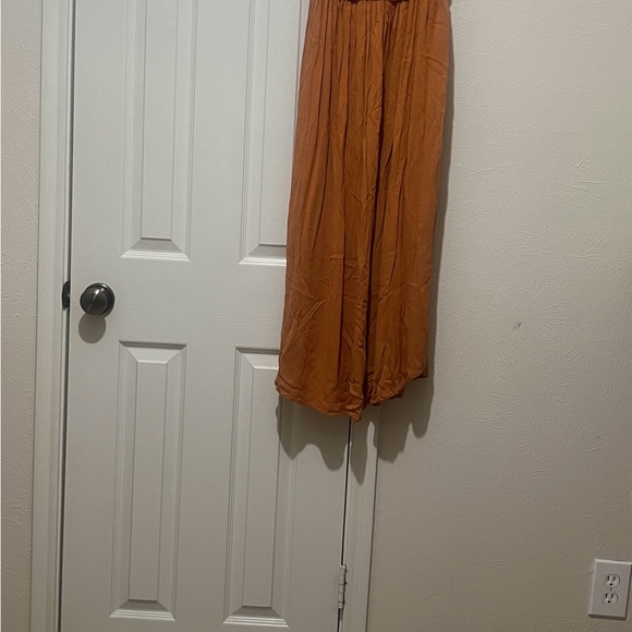 O'Neill Burnt Orange Smocked Dress - Picture 5 of 5